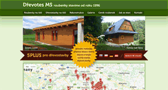 Desktop Screenshot of drevotes.cz